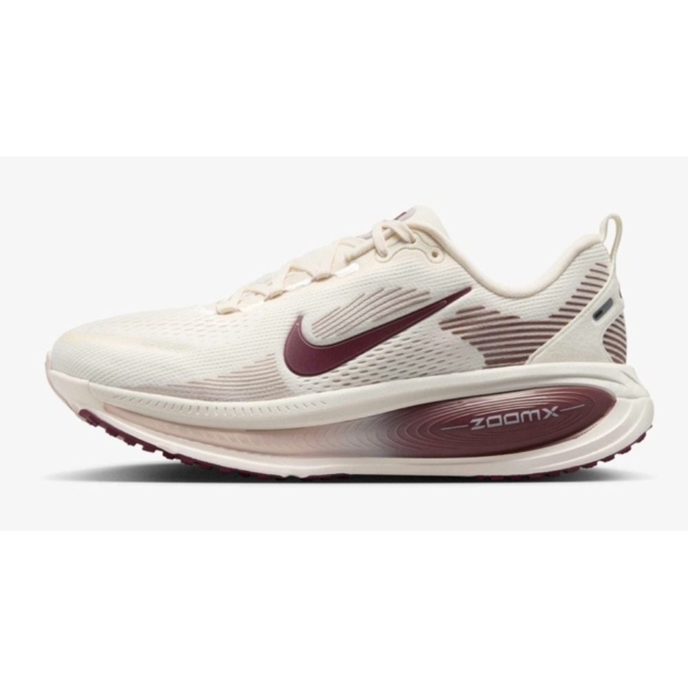 Nike Womens Sail Burgundy ZoomX Vomero 17 Running Shoes 7.5 HM6113-108